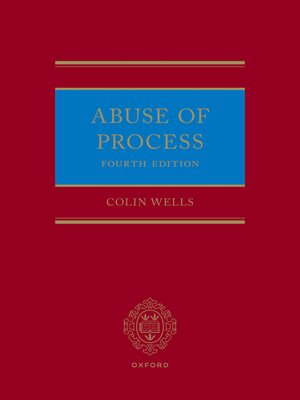 cover image of Abuse of Process